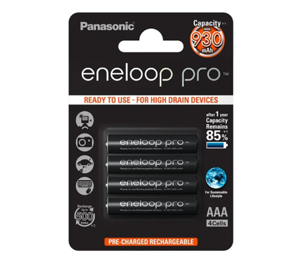 Panasonic ENELOOP PRO AAA 930mAh 4 szt - 1068263 - zdjęcie